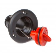 FUEL Keyless 38mm / 1.5inch Plastic Deck Filler Black.
